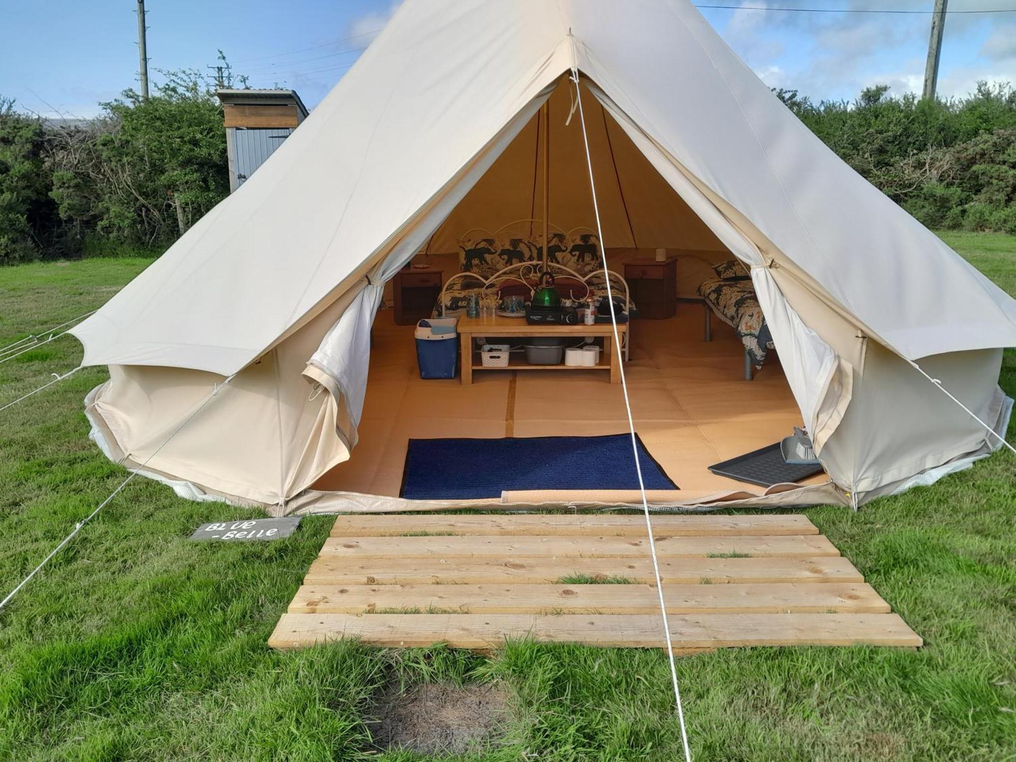 Cornish Skies Glamping Pool Buitenkant foto